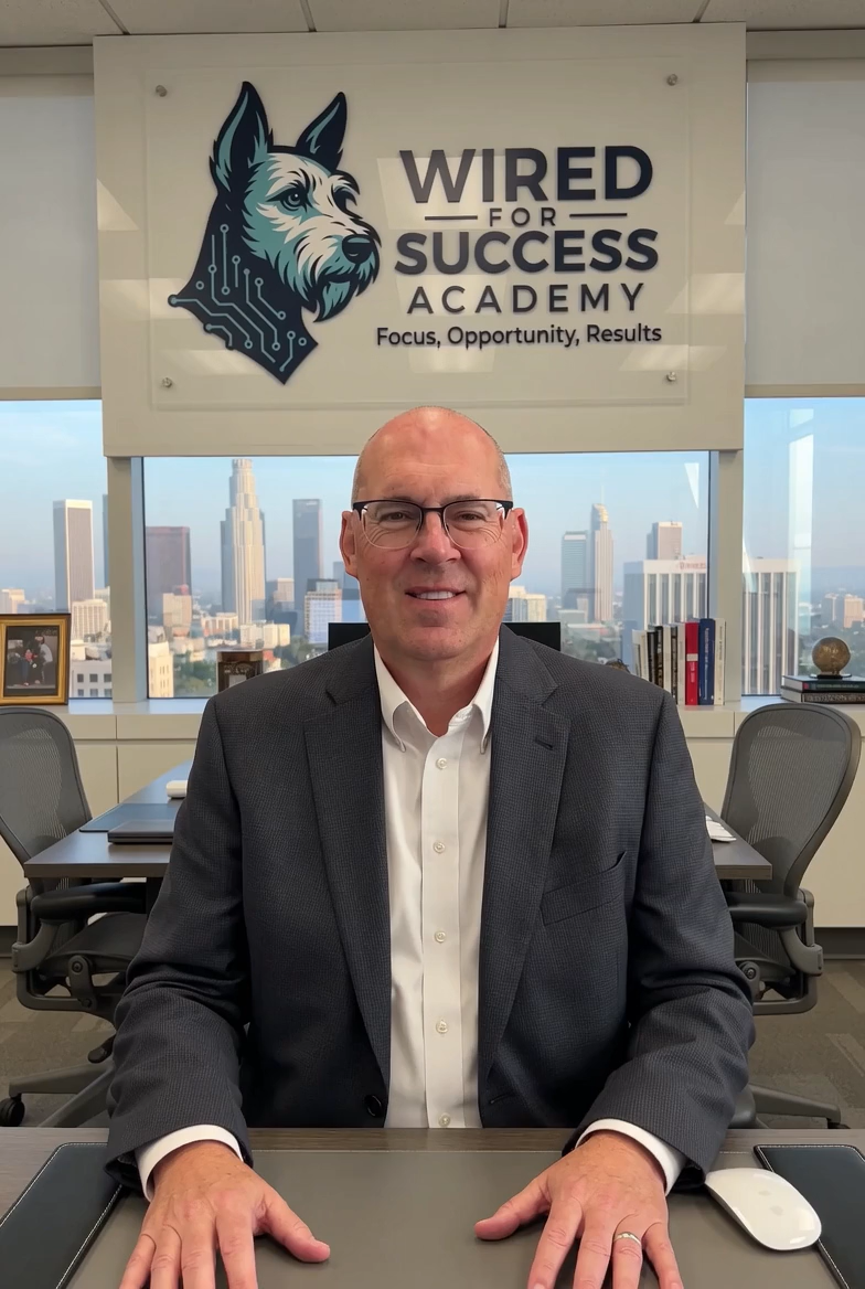 Wired for Success Academy practitioner in a professional office